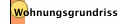 Wohnungsgrundriss