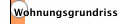 Wohnungsgrundriss